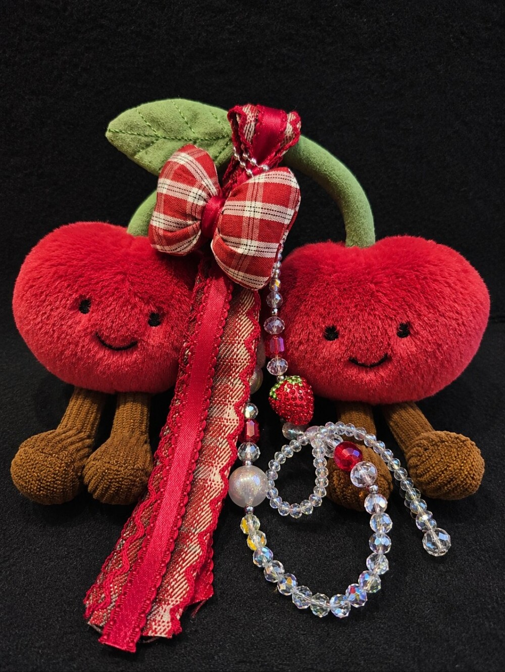 Whimsical Cherry Charm-Red